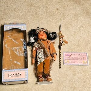 Rare Cathay Collection Authentic Porcelain Doll "Cole" 1-5000 w/ CO Authenticity